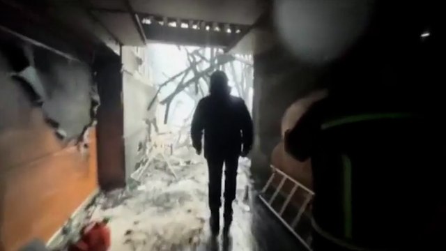 Así ha quedado el Crocus City Hall de Moscú tras el atentado