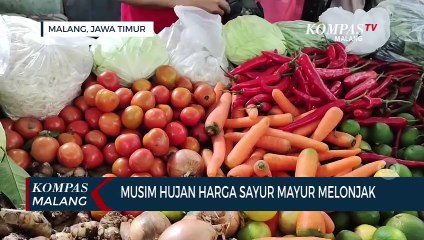 Musim Hujan, Harga Sayur Mayur Melonjak