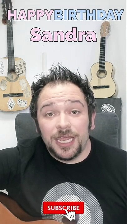 Happy Birthday, Sandra! Geburtstagsgrüße an Sandra