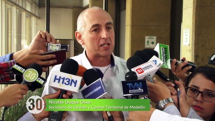 15-02-18 204 invasiones han sido desmontadas en Medellin durante los ultimos seis meses