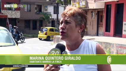 13-08-19 Habitantes del barrio La Finca en Itagüí instalaron sus propias cámaras de seguridad