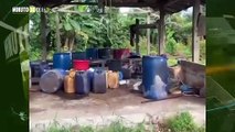 Cinco laboratorios de pasta de base de coca fueron destruidos en Chocó