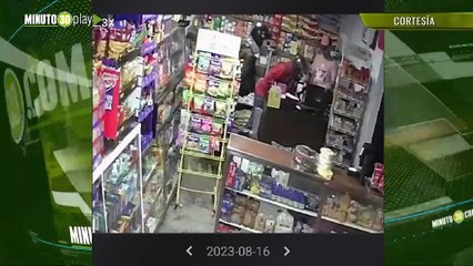Robo en Sonsón quedó registrado en cámaras de seguridad