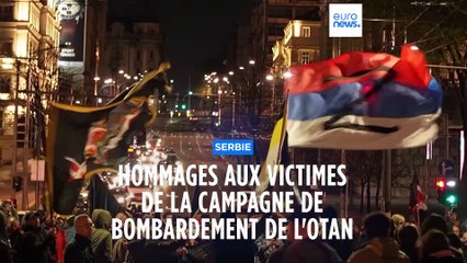 La Serbie a rendu hommage aux victimes des bombardements de l'OTAN de 1999