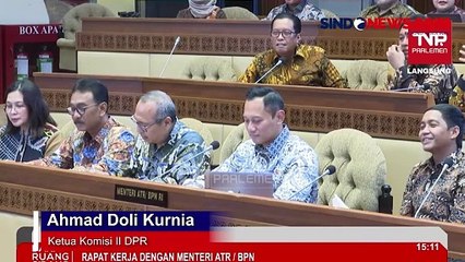 Momen AHY Rapat Perdana dengan DPR sebagai Menteri, Ketua Komisi II Berkelakar tentang Kehadiran Ibas