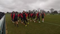 Diables rouges: 16 joueurs présents à l'entraînement ce lundi