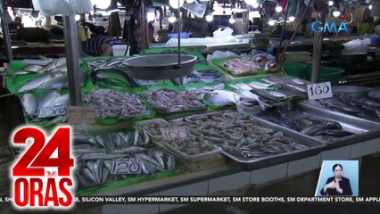 Presyo ng isda, inaasahang ang pagmahal, pero wala namang paggalaw sa presyo ng ilang meat products | 24 Oras