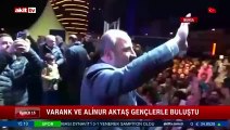 Varank ve Alinur Aktaş gençlerle buluştu