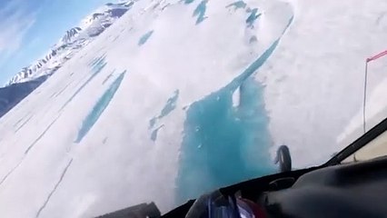 Perdida extrema en la mayor lengua de hielo flotante de Groenlandia