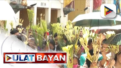 Ilang mananampalataya, naging tradisyon na ang pagpapabasbas ng palaspas tuwing Semana Santa