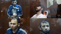 Los cuatro sospechosos de la masacre de Moscú, ante el juez con signos de violencia