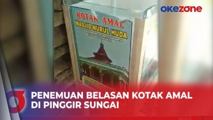 Video herunterladen: Geger Penemuan Belasan Kotak Amal di Pinggir Sungai Kota Blitar