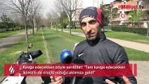 Trafikte ters köşe! Kavga edecekken bir anda böyle sarıldılar