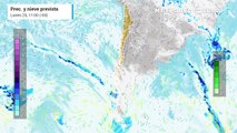 Dos sistema frontales con ríos atmosféricos cruzarán Chile durante Semana Santa