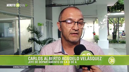 “Lo que pasó en la U de A  el 20 fue un robo planeado por una banda delincuencial”