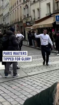 Paris waiters tipped for glory