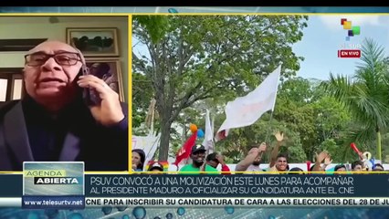 Querales: Hoy el presidente Nicolás Maduro Moros se inscribe ante el CNE