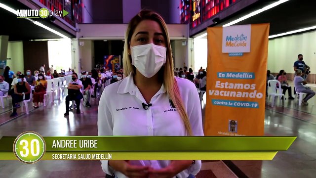 Medellín ya lleva más de 1200000 vacunas aplicadas contra el covid19
