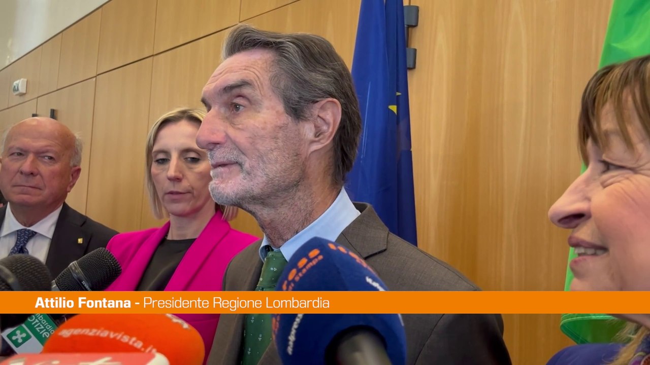 Lombardia, Fontana "Volo Orio-Perugia serve a turismo e imprese"