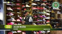 ¡Pura réplica! Autoridades cogieron más de 1.500 pares de zapatos falsificados en el Valle de Aburrá