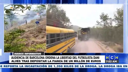 ¡Otro siniestro! Incendio arrasa centenares de hectáreas de bosque en Cerro Capire, Nueva Armenia, FM