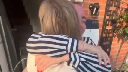 Surprise from afar: Daughter's return from Australia for her parents' milestone celebration