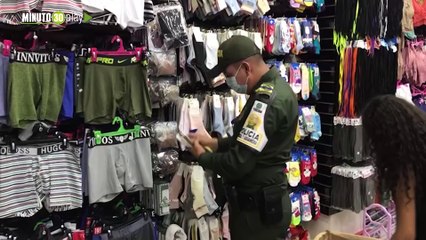Más de 13. 500 artículos de contrabando fueron aprehendidos en el Valle de Aburrá