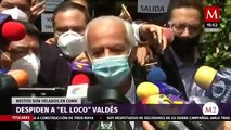 Dan el último adiós a 'El Loco' Valdés en funeral privado