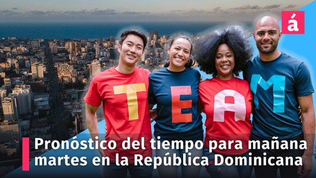 Pronóstico del tiempo de mañana martes 26 de marzo para la República Dominicana: 8 provincias en alerta verde