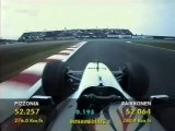 F1 – Kimi Räikkönen (McLaren Mercedes V10) Onboard – France 2003