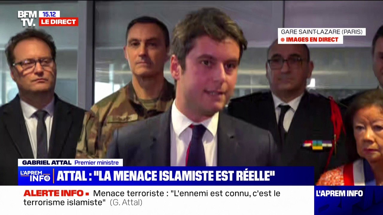 Menace terroriste: "3.000 militaires sont actuellement déployés sur le territoire et 4.000 militaires supplémentaires sont en alerte et mobilisables", annonce Gabriel Attal