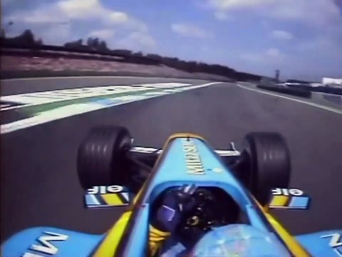 F1 – Fernando Alonso (Renault V10) Onboard – Germany 2003