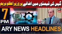 ARY News 7 PM Headlines | 25th March 2024 | Gas Prices Increase - Latest News