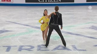 2024 Madison Chock & Evan Bates Worlds RD (1080p) - Canadian Television Coverage