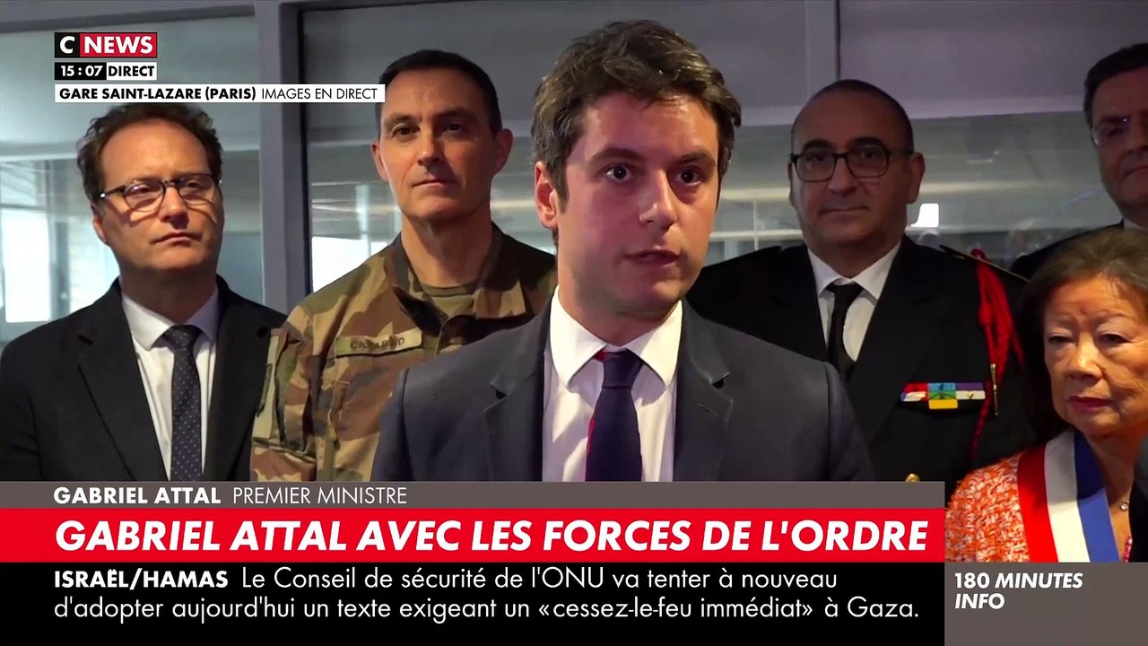 Menace terroriste: «4.000 militaires supplémentaires sont désormais en alerte et mobilisables», annonce le Premier ministre Gabriel Attal - Deux projets d'attentats déjoués depuis le début du mois de janvier