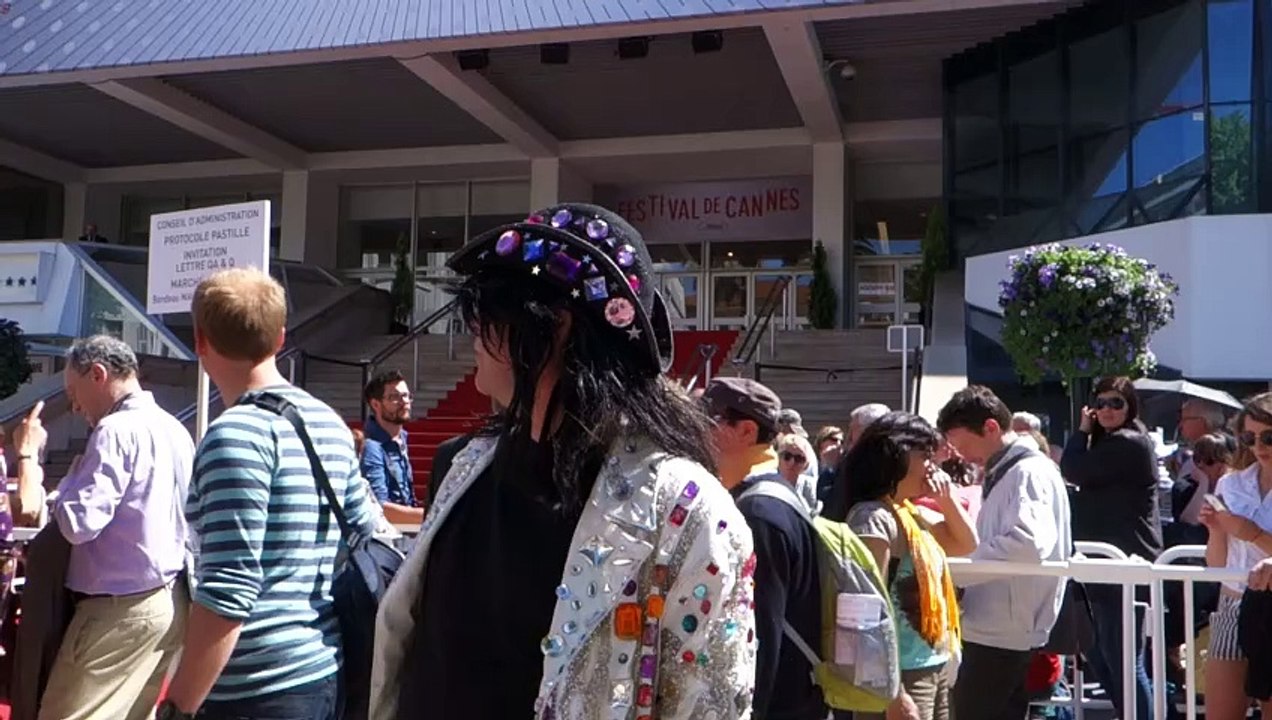 Michael The GlitterKing at Cannes Film Festival