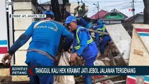 Jalanan di Keramat Jati Tergenang Banjir, Pj Gubernur Heru Budi Bantah Tanggul Kali Hek Jebol