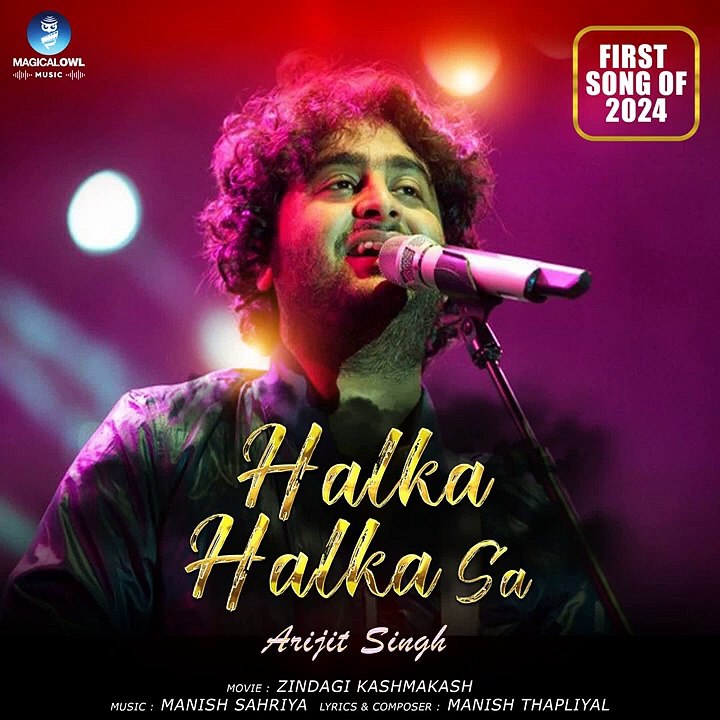 Arijit Singh Halka Halka Sa First Song of 2024