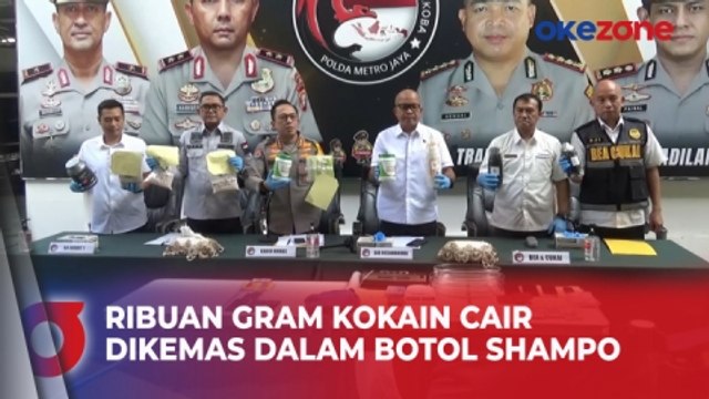 Kemas Ribuan Gram Kokain Cair dalam Botol Shampo, 2 WNA Portugal Ditangkap