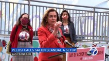 Nancy Pelosi aborda la reacción por la visita a la peluquería que cree que fue un 