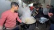 إفطار جماعي للنازحين الفلسطينيين في رفح
