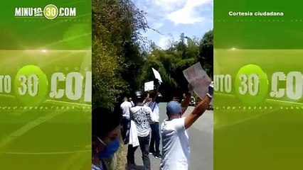 En la Cárcel pedregal están protestando diciendo no al decreto 546