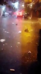 Limpiaron después de las lluvias Comuna 4 Campo valdez Calle 86 N48 A