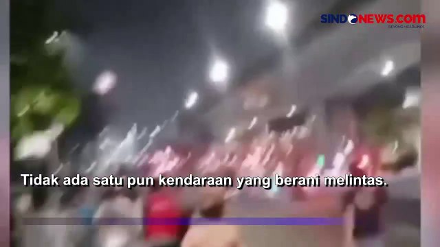 Meresahkan! Perang Petasan Berujung Tawuran Dua Kelompok Remaja di Galur