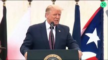 Ceremonia de Donald Trump para conmemorar el 9/11 desde Pensilvania