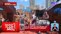 Mga altar sa kalsada ng Makati tuwing Semana Santa, silipin | Dapat Alam Mo!