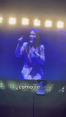 ¡Ana Gabriel casi se desmaya en medio de su presentación!