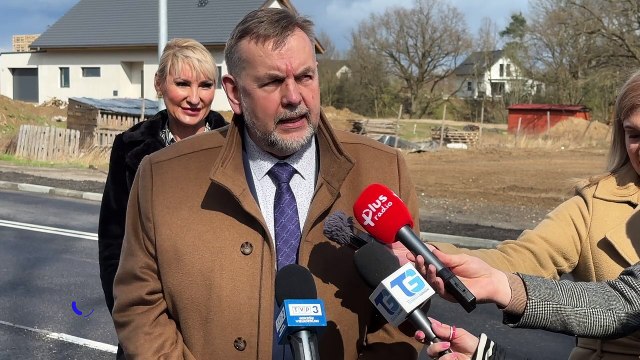 Gazeta Lubuska. Gorzów Wlkp. Otwarcie drogi powiatowe w Wawrowie