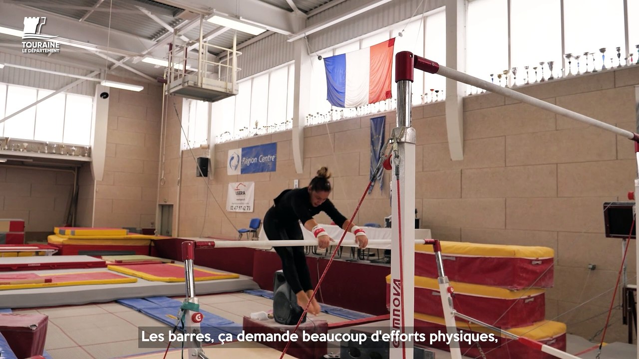 Touraine, le Département - acteur sportif. Portrait de Carolann Héduit