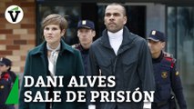 Dani Alves sale de prisión 14 meses después tras pagar una fianza de un millón de euros